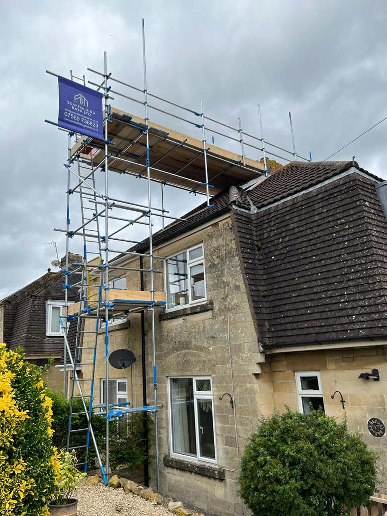 Domestic gable end works
